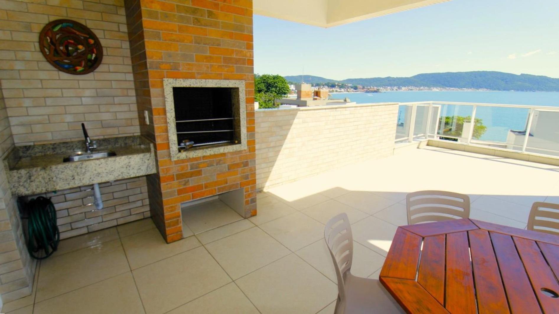 1083 - Apartamento Com Vista Para O Mar Em Bombinhas Exterior photo